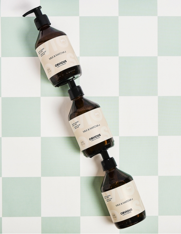 MILK & MATCHA BY OBVIOUS LIQUID SOAP 2